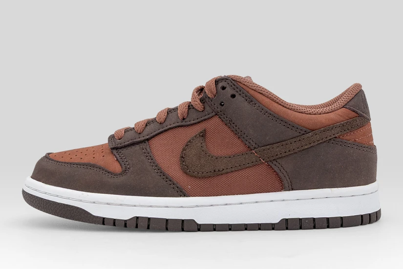 Nike Dunk Low Special Edition Sneakers Καφέ, Λευκά