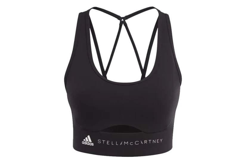 Adidas by Stella McCartney TrueStrength Γυναικείο Μπουστάκι Μαύρο