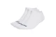 Adidas Performance Thin Linear Κάλτσες Μέχρι τον Αστράγαλο Λευκές 3 Τεμάχια