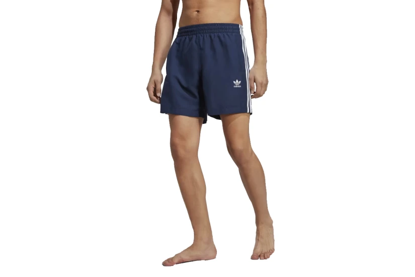 Adidas Originals Adicolor 3-Stripes Ανδρικό Μαγιό Σορτς Ίντιγκο
