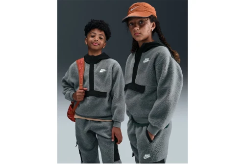 Nike Sportswear Club Μπλούζα Fleece Με Φερμουάρ (HV0383 084)