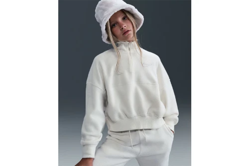 Nike Sportswear Μπλούζα Fleece Με Φερμουάρ (HV0408 047)