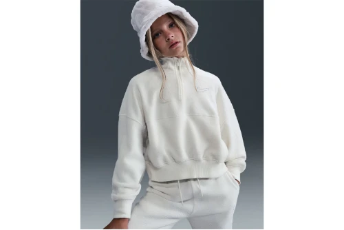 Nike Sportswear Μπλούζα Fleece Με Φερμουάρ (HV0408 047)