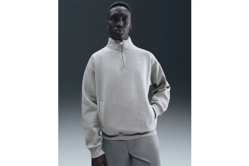 Nike Solo Swoosh Fleece Μπλούζα Με Φερμουάρ Ανδρική (HV1094 063)