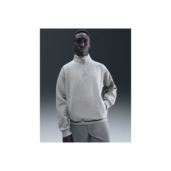 Nike Solo Swoosh Fleece Μπλούζα Με Φερμουάρ Ανδρική (HV1094 063)