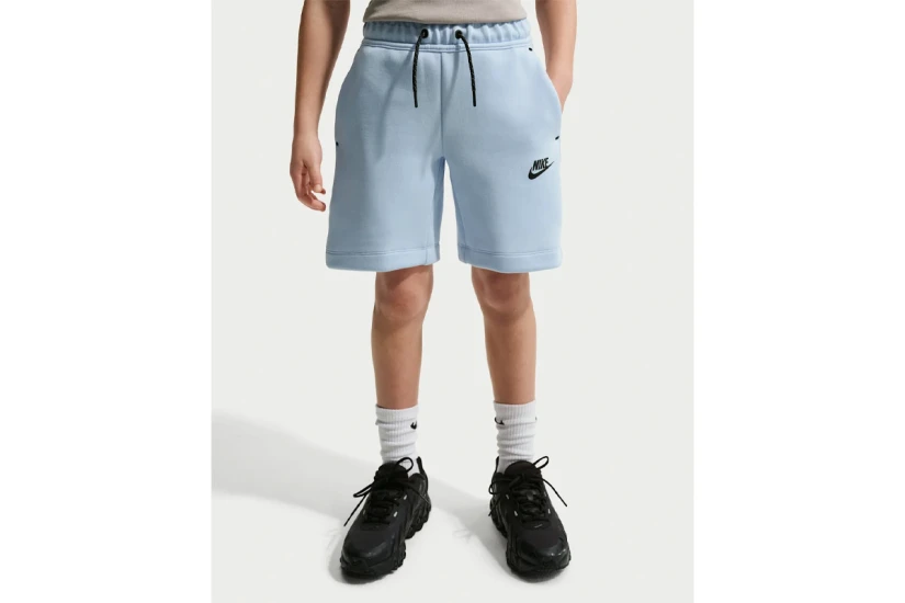 Nike Sportswear Tech Fleece Παιδική Αθλητική Βερμούδα Σιέλ