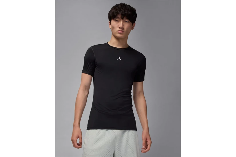 Jordan Sport Dri-FIT Base Layer Ανδρικό Κοντομάνικο T-Shirt Μαύρο