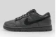 Nike Dunk Low Unisex Sneakers Μαύρα