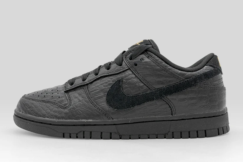Nike Dunk Low Unisex Sneakers Μαύρα