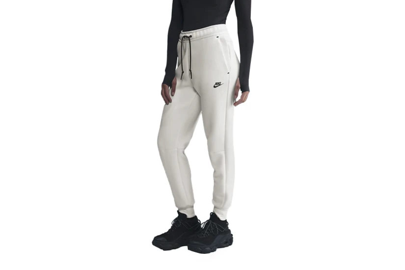 Nike Sportswear Tech Fleece Γυναικείο Παντελόνι Φόρμας Εκρού