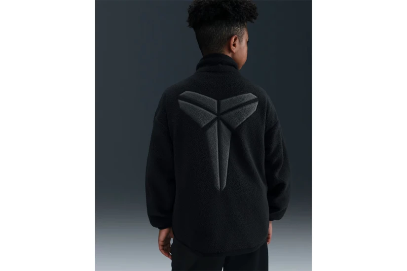 Nike Kobe Winterized Παιδική Ζακέτα Fleece Μαύρη