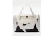 Nike Brasilia Αθλητικός Σάκος Εκρού, Μαύρος 24L