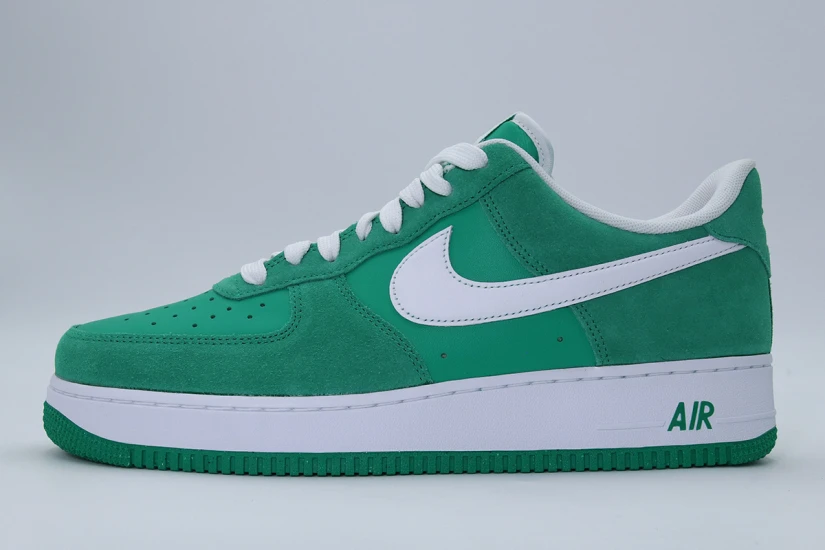 Nike Air Force 1 07 Lv8 Ανδρικά Sneakers Πράσινα, Λευκά