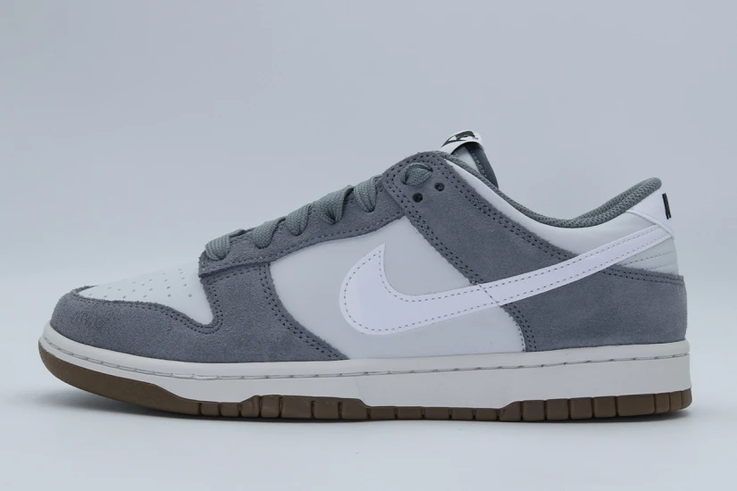 Nike Dunk Low Retro Special Edition Ανδρικά Sneakers Γκρι, Λευκά