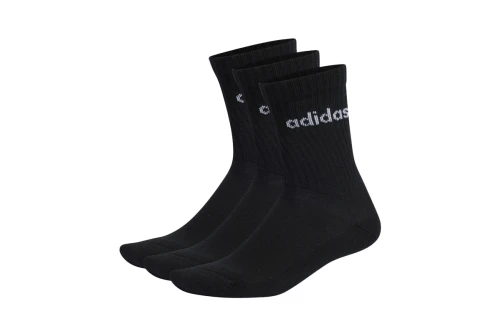 Adidas Performance Linear Κάλτσες Ψηλές 3 Ζευγάρια (IC1301)