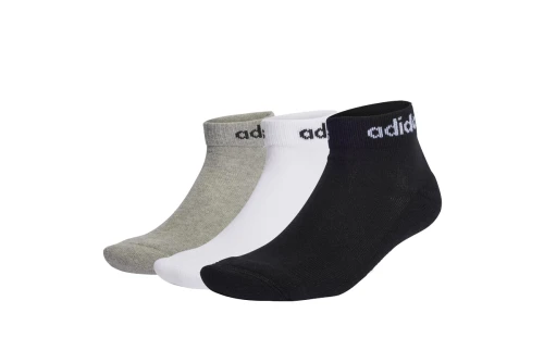 Adidas Performance Linear Ankle Κάλτσες Κοντές 3 Ζευγάρια (IC1304)