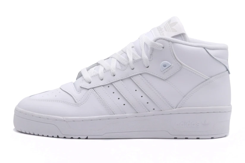 Adidas Originals Rivalry Mid Ανδρικά Sneakers Λευκά