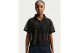Nike Sportswear Loose Lace Jersey Γυναικείο Κοντομάνικο T-Shirt Polo Μαύρο