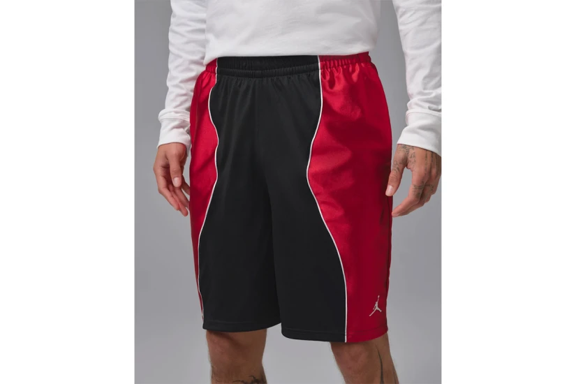Jordan Sport Dri-FΙΤ Y2K Ανδρική Μπασκετική Βερμούδα Μαύρη, Κόκκινη, Λευκή