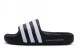 Adidas Originals Adilette 22 Unisex Παντόφλες Μαύρες, Λευκές