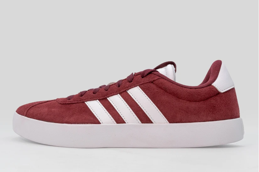 Adidas Performance VL Court 3.0 Ανδρικά Sneakers Μπορντό, Λευκά