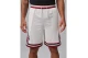 Jordan Diamond Dri-FIT Ανδρική Μπασκετική Βερμούδα Λευκή, Κόκκινη