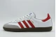 Adidas Originals Samba OG Ανδρικά Sneakers Λευκά, Κόκκινα, Γκρι, Καφέ