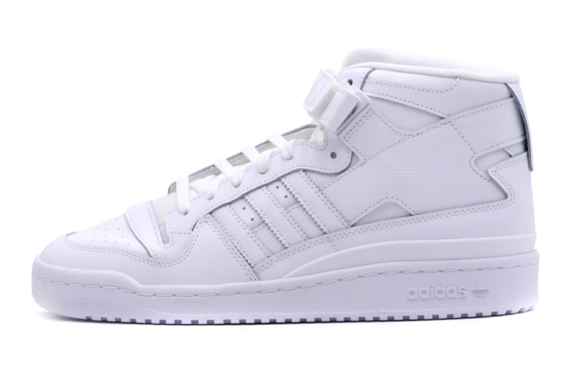 Adidas Originals Forum Mid Ανδρικά Sneakers Λευκά