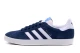 Adidas Originals Gazelle Ανδρικά Sneakers Μπλε Σκούρα, Λευκά