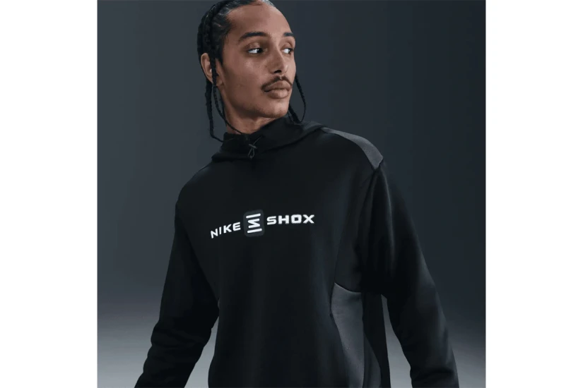 Nike Sportswear Shox Ανδρικό Φούτερ με Κουκούλα Μαύρο