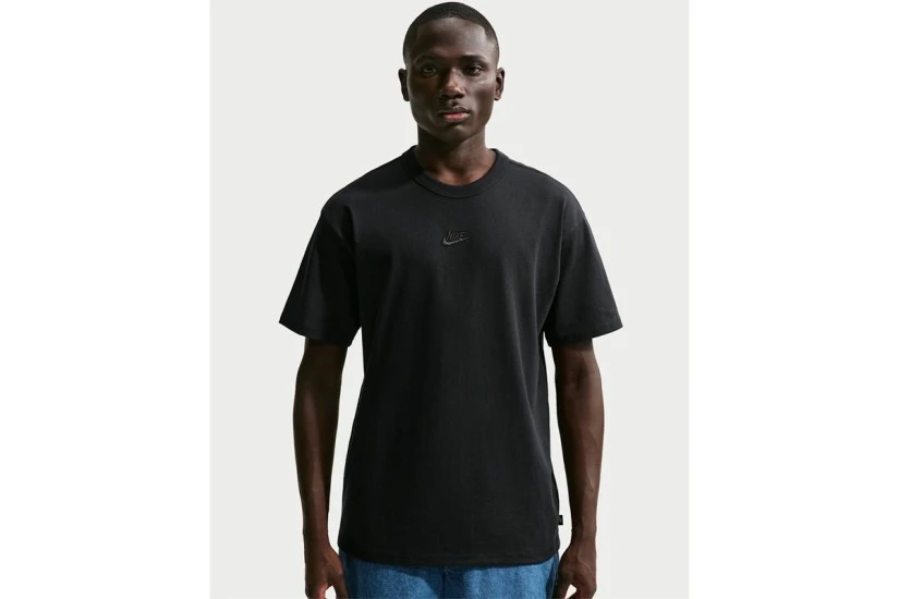 Nike Sportswear Premium Essentials Ανδρικό Κοντομάνικο T-Shirt Μαύρο
