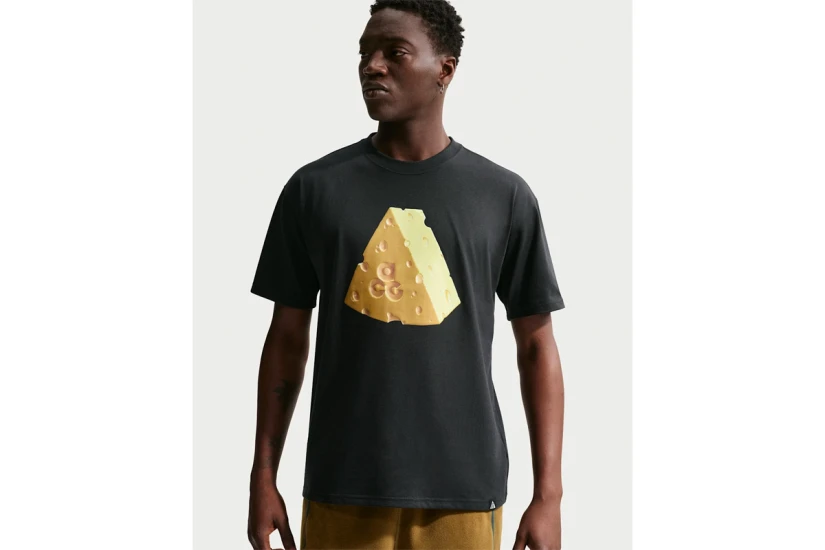 Nike ACG Dri-FIT Ανδρικό Κοντομάνικο T-Shirt Μαύρο, Κίτρινο