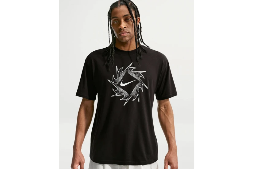 Nike Sportswear Ανδρικό Κοντομάνικο T-Shirt Μαύρο, Λευκό