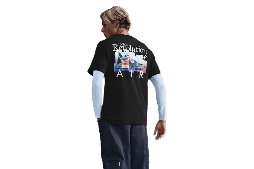 Nike Sportswear Ανδρικό Κοντομάνικο T-Shirt Μαύρο