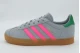 Adidas Originals Gazelle Παιδικά Sneakers Γκρι, Φούξια, Πράσινα, Καφέ