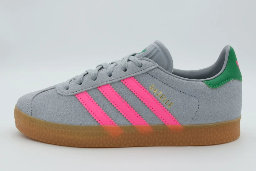 Adidas Originals Gazelle Παιδικά Sneakers Γκρι, Φούξια, Πράσινα, Καφέ
