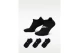 Nike Everyday Elevated No-Show Κάλτσες κάτω από τον Αστράγαλο Μαύρες 3 Ζευγάρια