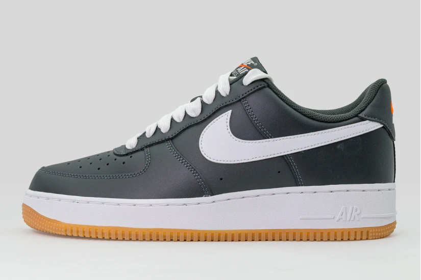 Nike Air Force 1 07 Lv8 Ανδρικά Sneakers Ανθρακί, Λευκά, Καφέ