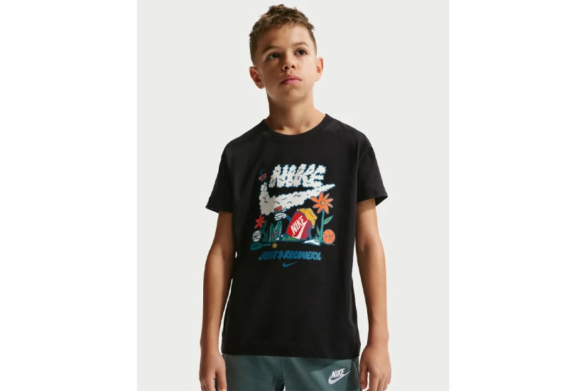 Nike Sportswear Παιδικό Κοντομάνικο T-Shirt Μαύρο