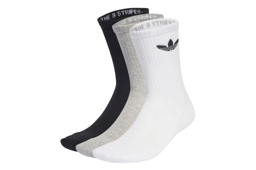Adidas Originals Trefoil Cushion Crew Mid Cut Κάλτσες 