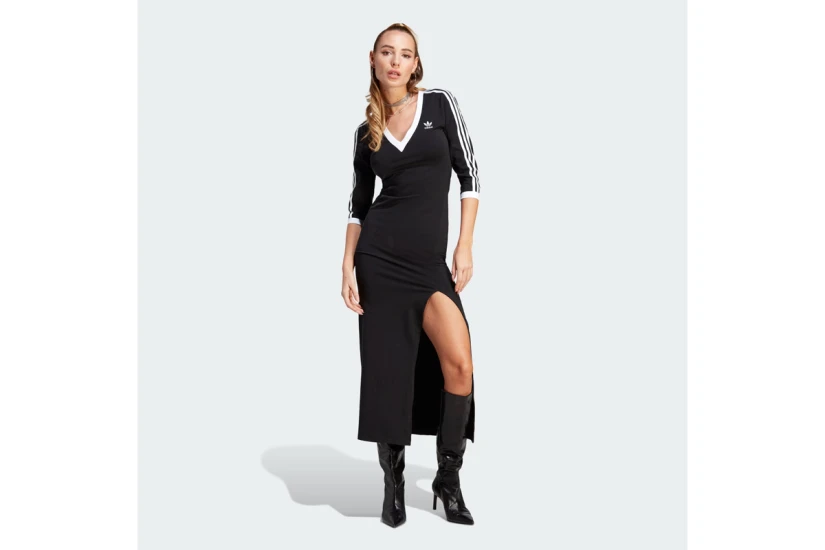 Adidas Originals Adicolor Classic 3-Stripes Γυναικείο Φόρεμα Maxi