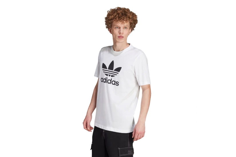 Adidas Originals Trefoil Essentials Ανδρικό Κοντομάνικο T-Shirt Λευκό