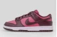 Nike Dunk Low Sneakers Μπορντό, Βυσσινί