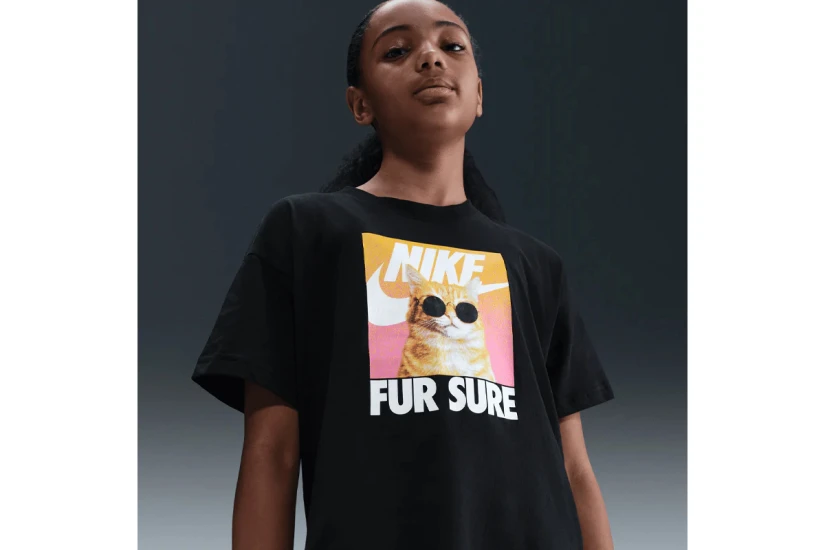 Nike Sportswear Παιδικό Κοντομάνικο T-Shirt Μαύρο