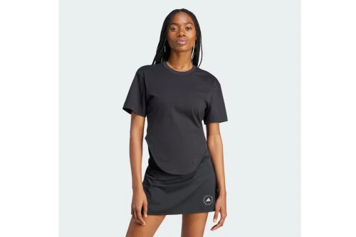 Adidas Performance By Stella Mccartney Curved Hem T-Shirt Γυναικείο (IN3656)