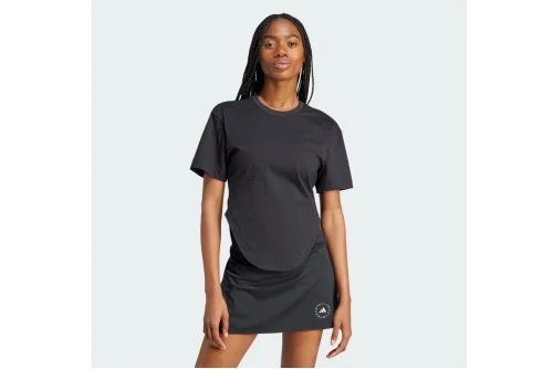 Adidas Performance By Stella Mccartney Curved Hem T-Shirt Γυναικείο (IN3656)