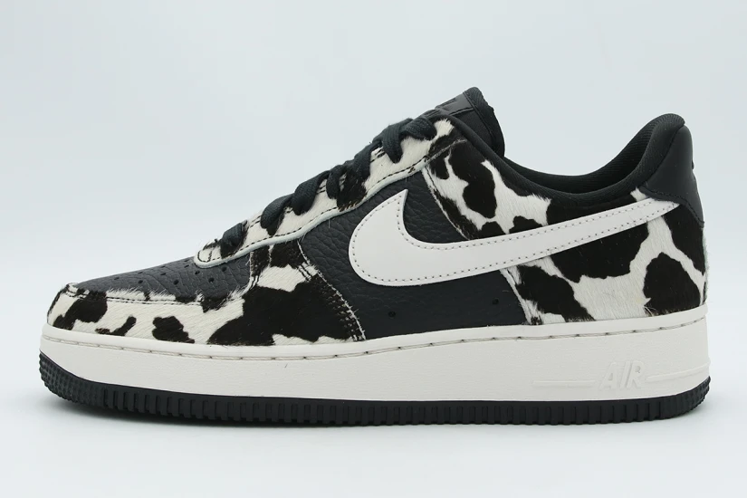Nike Air Force 1 07 Γυναικεία Sneakers Λευκά, Μαύρα