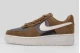 Nike Air Force 1 07 Sneakers Καφέ, Λευκά