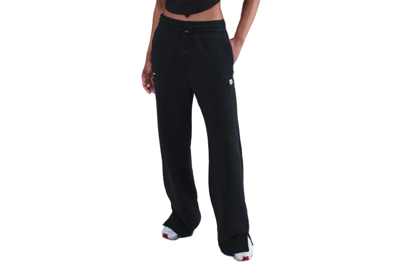 Nike Sportswear Phoenix Fleece Shox Γυναικείο Παντελόνι Φόρμας Μαύρο