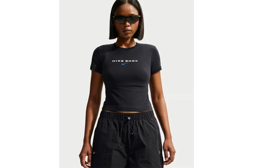 Nike Sportswear Γυναικείο Κοντομάνικο T-Shirt Μαύρο